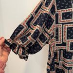 Natural Life  Collette Navy Floral Maxi Dress size L Photo 5