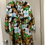 Who What Wear Floral Print Women's Dress  Womens Large Fall Flowy Sundress Photo 1