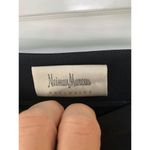 Nieman Marcus Exclusive Black Faux Wrap Mini Skirt Size 2 Photo 2