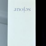 Sejour Minimalist Shawl Contemporary Lagenlook Black Crepe Duster Photo 8