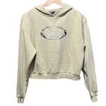 Nike  Sportswear Floral Detail Crop Hoodie Size Small Photo 0