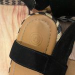 Urban Outfitters  Black Suede Chevron Espadrilles, Size 7 Photo 1