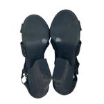 Vince Camuto * Caged Heels Womens Size 7M Black Perforated Gladiator Fairy Witchy Photo 12