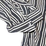 Loft Ann Taylor Womens Tunic Dress Striped Belted Short Sleeves Pullover XS Photo 3