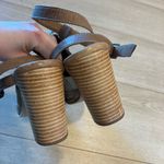 Miz Mooz  Women’s Shiloh Sandal Leather Perforated Peeptoe Heel Size 40/9-9.5 US Photo 8