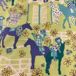 Lilly Pulitzer Vintage Kentucky Derby Churchill Downs Lined Skirt Horses Size 4 Photo 3