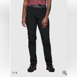 Black Diamond  Women's Black Outdoor Pants Size Medium High rise Straight Leg Photo 1