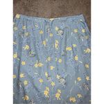 Emma James Women’s Cottage Flowers & Butterflies Blue/yellow Maxi Skirt 16P Photo 1