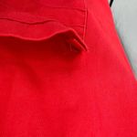 Vintage Southern Expressions small tank dress embroidered floral red cotton Photo 3