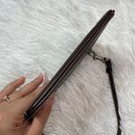 Coach y2k Vintage Leatherware Brown Leather Wristlet Photo 2