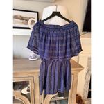 Anthropologie Ranna Gill NWT Tiered Eyelet Off-The-Shoulder Romper Size Small Photo 2