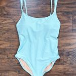 J.Crew • Wide-Strap One-Piece Swimsuit turquoise Scenic Aqua blue Photo 3