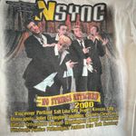 Vintage NSYNC No Strings Attached tour Y2K year 2000 worn in graphic T Photo 9