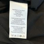 We Wore What  Cut Out Midi Skirt Jersey Knit Black Stretchy Tie Strappy Bodycon Photo 10