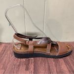 NAOT‎ Caroline Cork Leaf Leather Sandal, EU 42 11 11.5 Brown Photo 5