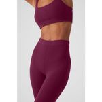 Alo Yoga  High-Waist 7/8 Run It Back Leggings in Wild Berry Size Small Photo 1