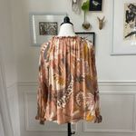 VICI Tomar Floral Peasant Top Terracotta Mocha Ivory S Photo 5