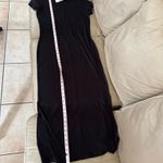 Elie Tahari  Black Ribbed Knit Dress. Size L. MSRP $145 Photo 8