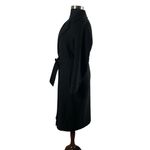 H&M  Elegant Buckle Belt Trench Coat In Black Plus Size Photo 3