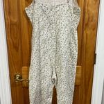 Hatch The Lucy Womens White Green Ruffle Floral V Photo 5