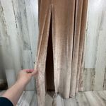 Baltic Born  Tatiana Velvet Maxi Dress L | Rose | One Shoulder | NWT Photo 4