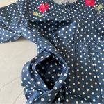 Nursing Dress Maternity Dress Breastfeeding Dress Duster Size M NWOT Blue Photo 4