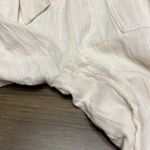 FRNCH  Paris Laurena Cotton Gauze Jumpsuit Button Tie Belt Wide Leg V Lagenlook Photo 13