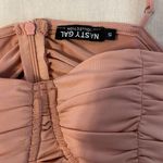 Nasty Gal Ruched Bodysuit Photo 1