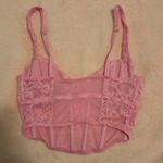 Aerie  Pink Corset Top  Photo 1