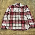 EXPRESS XXS thick Flannel button up long sleeve shirt Photo 0