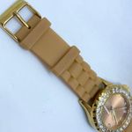 Curations Women's Watch By Stephanie Greenfield 40mm case gold tone rhinestones Photo 3