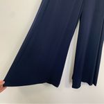 Vintage Gillian Wide Leg Navy Blue Jumpsuit Size 6 Photo 4
