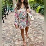 Rococo Sand‎ Lelia Floral Wrap Mini Dress in Size XL Pink Photo 4