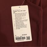 Lululemon  power thru 25” legging size 4 red merlot Photo 2