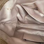 Coach Campbell Izzy Tan/Brown Leather Large Satchel Handbag/Crossbody Bag Purse Photo 8