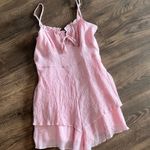 Purple lilac ruffle romper Size XS Photo 0