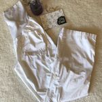 Motherhood Maternity  White Cargo Wide Leg Pants Photo 7