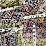 Billabong Women's Blouse Paisley 100% Rayon Boho Peasent Hippie Beqch Coastal M Photo 4