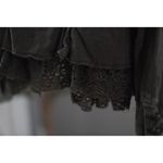 Free People Olive Green Military Style Blazer Photo 5