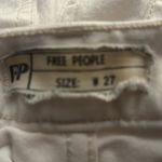 Free People White Skinny Denim Jeans Casual 27 Classic Boho Festival Costal Photo 7