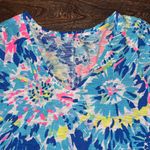 Lilly Pulitzer Tideline Dress Sparkling Blue Hey Bay Bay Size Medium Photo 5