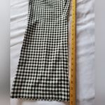 Ann Taylor  The Flare Pant Ginghanm Monochrome Checkered Trousers Size 8 Photo 7