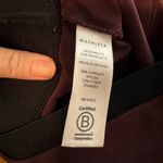 Athleta Venice Pintuck Pants Crop Ankle Pockets Antique Burgundy Wine Medium Photo 4