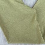 Sisley gold lamé metallic high rise leggings size S small Italian Made in Italy Photo 2