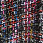 Charlotte Russe Y2k Multi Color Rainbow Tweed Sleeveless Blazer Vest Medium Photo 2