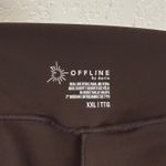 Aerie Offline Real Me Xtra 7" Bike Short Hi-Rise Deep Earth Size XXL Photo 3