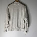 Free People Movement Adeline 1/4 Zip Mock Neck Gray Popover Medium Photo 1