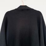 Democracy  Womens Cardigan‎ Size M Black Fringe Whimsigoth Fairy Grunge Dark Boho Photo 7