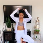 Lululemon Purple  Pattern Sports Bra Photo 2