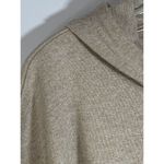 Old Navy Women's Drawstring Hoodie Cropped Sweatshirt Long Sleeve Brown Small Photo 4